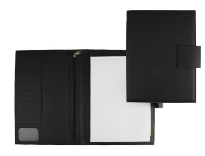 CARPETA PORTAFOLIOS Q-CONNECT ARTESANIA POLIPIEL CON SOLAPA 346X250X25 MM FABRICADA EN UBRIQUE